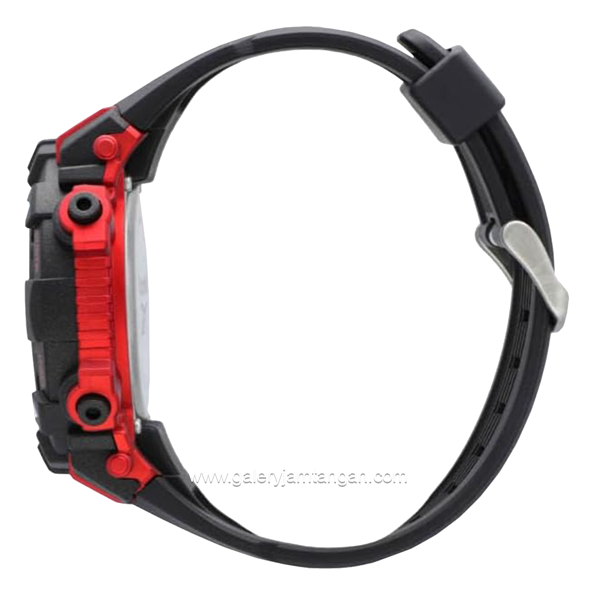 REEBOK RV-WRR-G9-PBPB-WR Red Black Rubber Strap