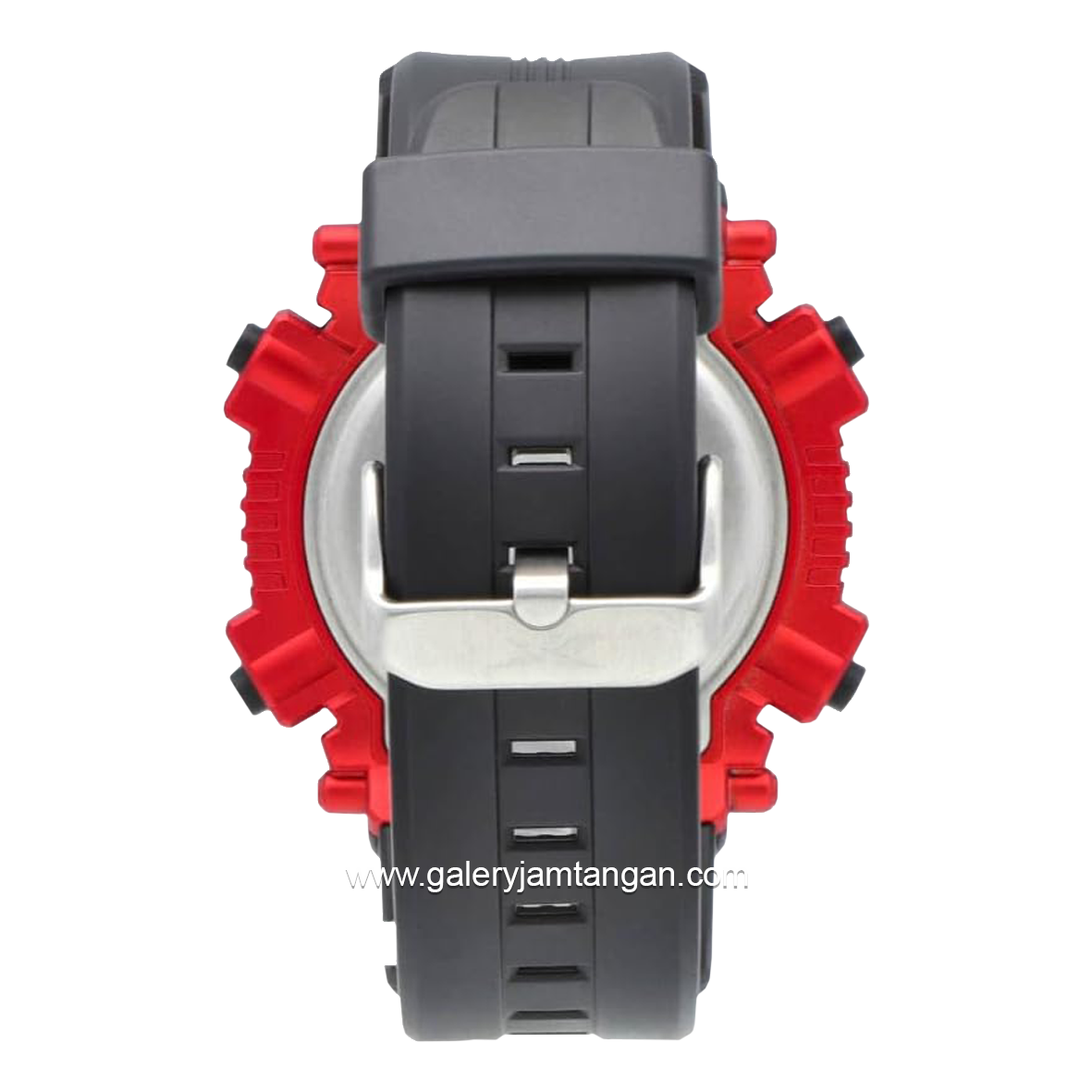 REEBOK RV-WRR-G9-PBPB-WR Red Black Rubber Strap