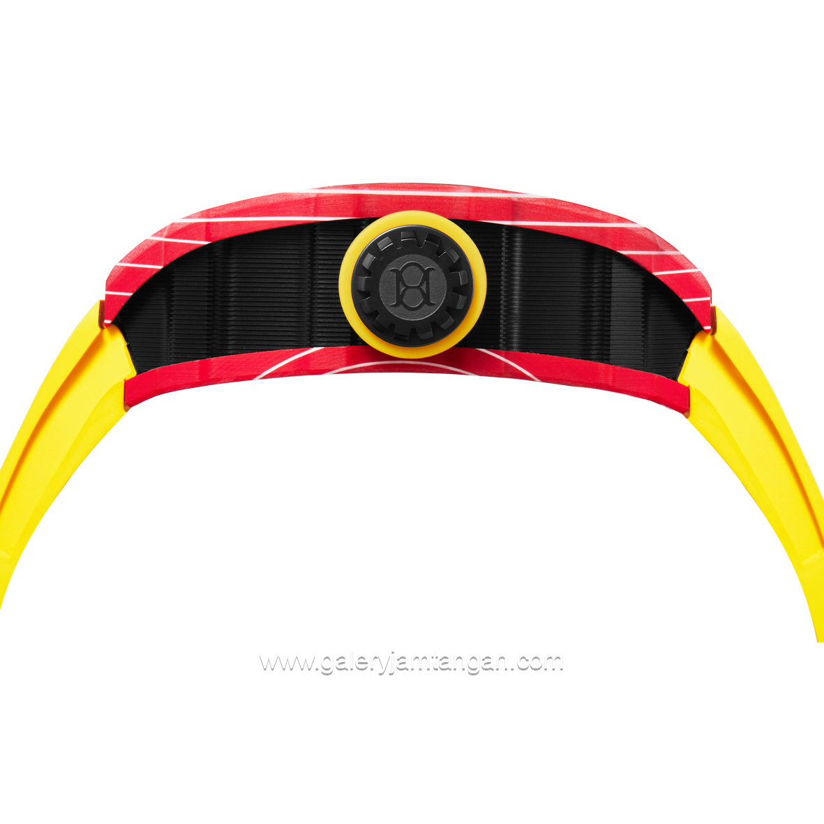 REGAN HARNEY RH13-12 SOLARIS Yellow Automatic Rubber Strap