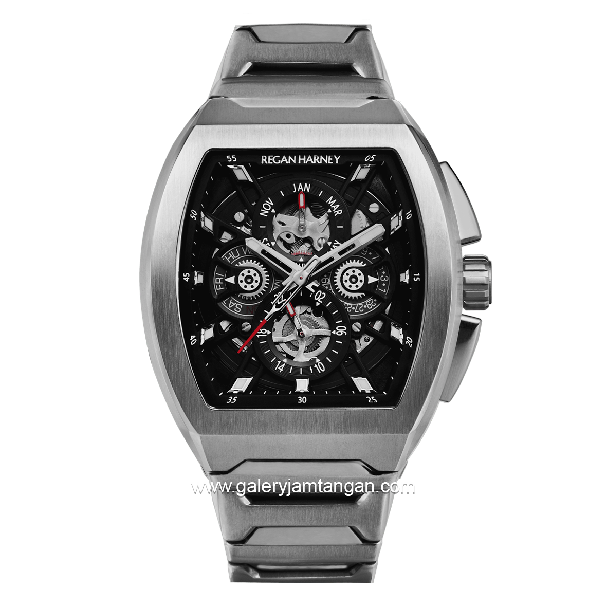 REGAN HARNEY RHA1-41 VERON Gray Automatic Titanium Strap