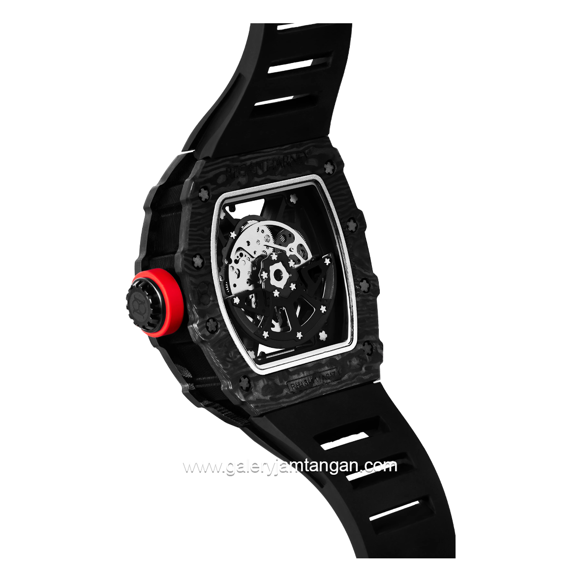 REGAN HARNEY RH13-11 BIG BANG Black Automatic Rubber Strap
