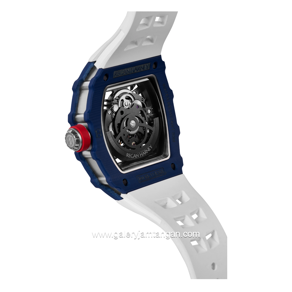 REGAN HARNEY RH93-11 SONIC White Blue Automatic Rubber
