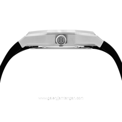 REGAN HARNEY RH001-01 REGAL SPORT Black Silver Rubber Strap