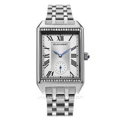 REGAN HARNEY IRIS RH005-01 Silver Dial White Stainless Steel
