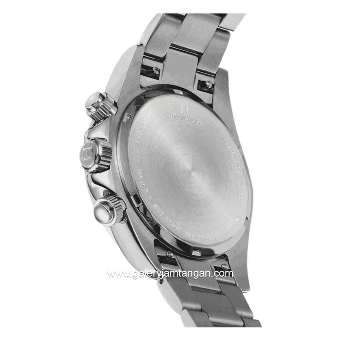 REGAN HARNEY SPRINTER RH008-01 Silver Dial Black Stainless Steel