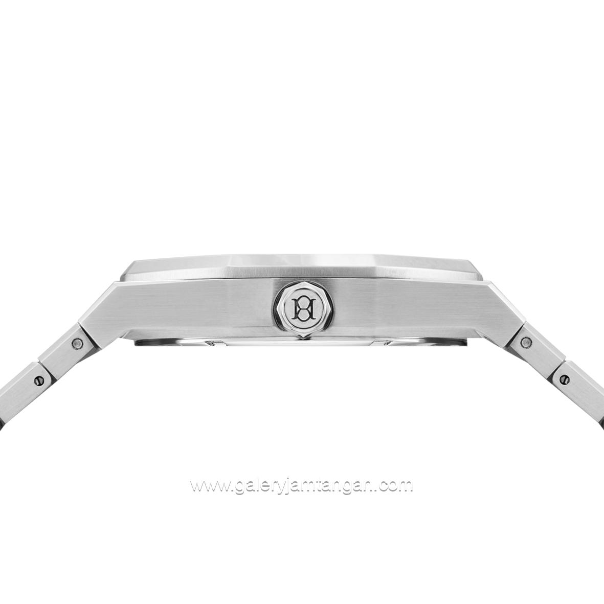 REGAN HARNEY MOISSANITE REGAL RH010-01 Silver Dial Black Stainless Steel