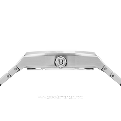 REGAN HARNEY MOISSANITE REGAL RH010-01 Silver Dial Black Stainless Steel