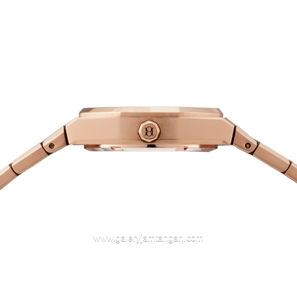 REGAN HARNEY MINI REGAL RH011-01 Rosegold Dial Black Stainless Steel