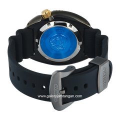 SEIKO PROSPEX Tutle SRPD46K1 Automatic Black Ring Gold Diver's Rubber Strap