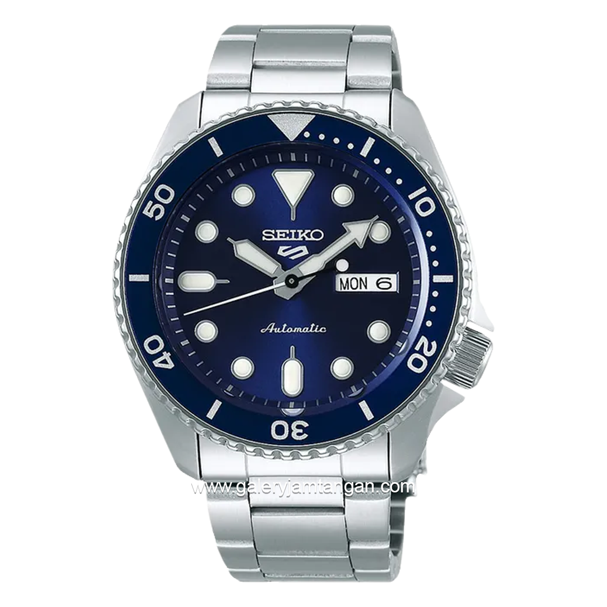 SEIKO 5 SPORTS SRPD51K1 Silver Dial Dark Blue Automatic Stainless Steel