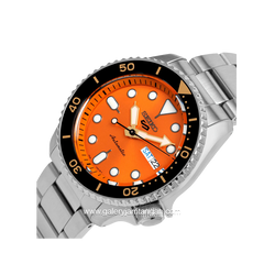 SEIKO 5 SPORT SRPD59K1 Silver Dial Orange Automatic Stainless Steel