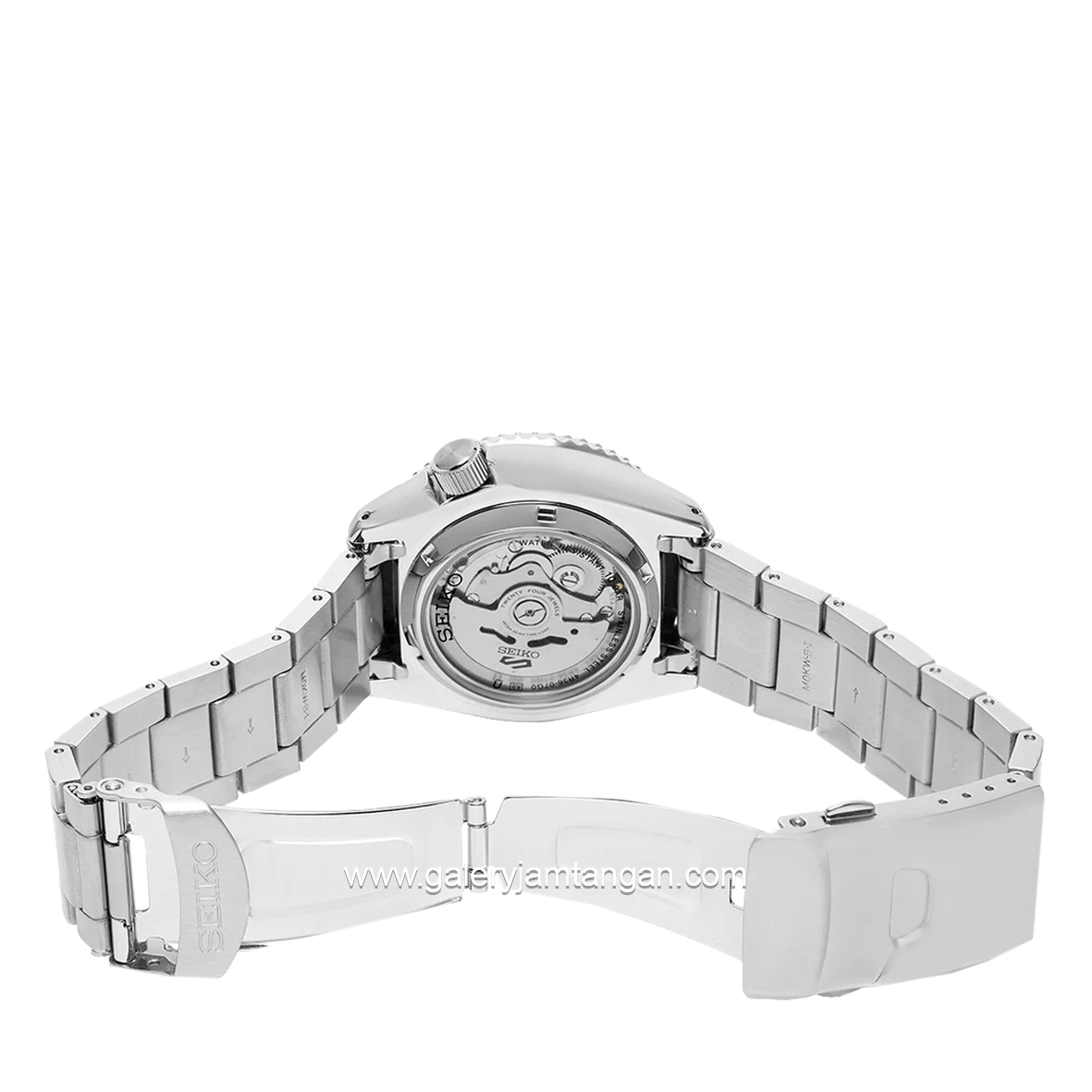 SEIKO 5 SPORT SRPD59K1 Silver Dial Orange Automatic Stainless Steel