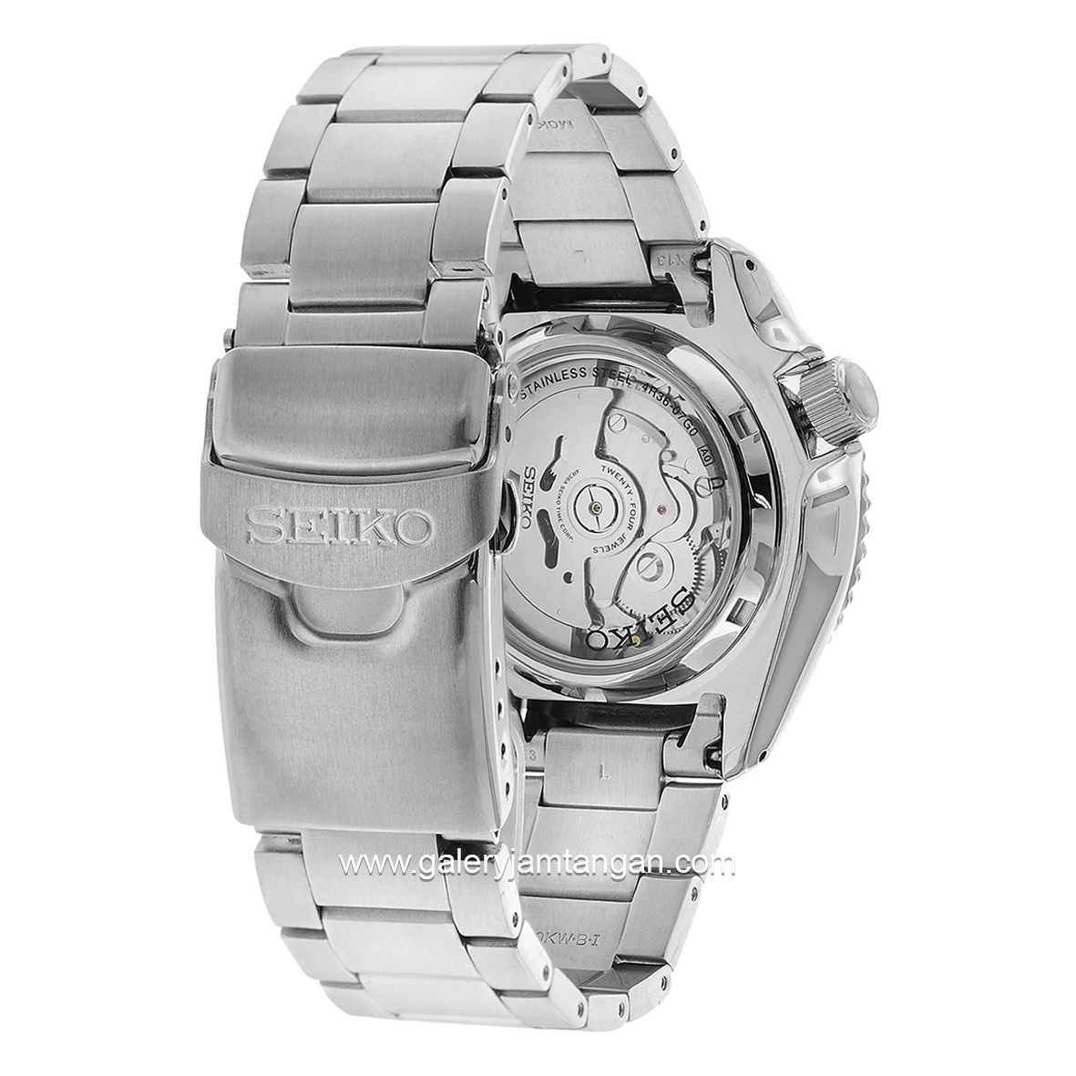 SEIKO 5 SPORT SRPD63K1 Silver Dial Green Automatic Stainless Steel