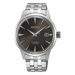 SEIKO PRESAGE SRPE17J1 Espresso Martini Automatic Silver Dial Gray Stainless Steel
