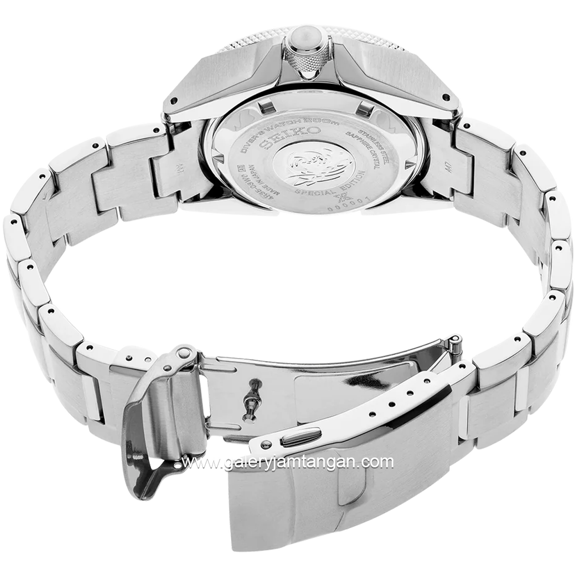 SEIKO PROSPEX Sea Samurai SRPE33K1 Automatic Silver Dial Blue Stainless Steel