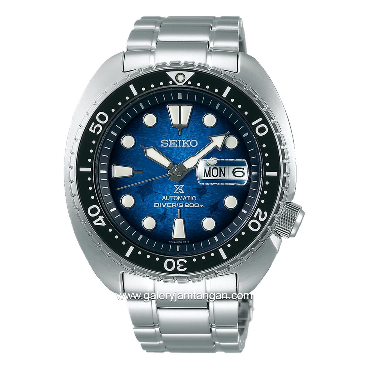 SEIKO PROSPEX SRPE39K1 Automatic Silver Dial Blue Stainless Steel