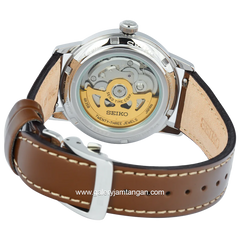 SEIKO PRESAGE SRPE45J1 Automatic Brown Dial Green Leather Strap