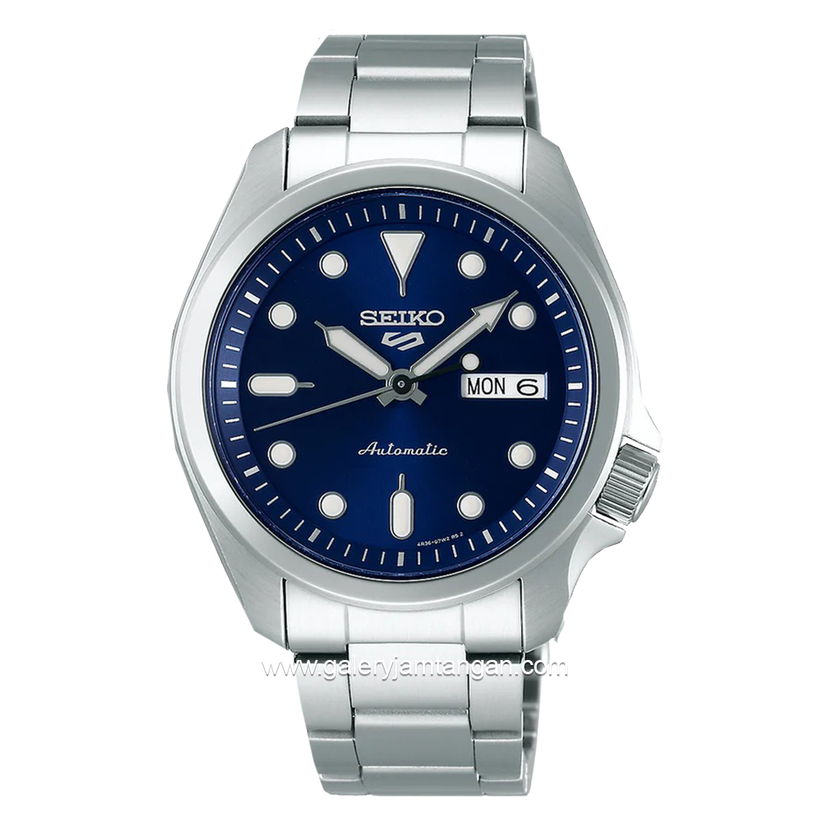 SEIKO 5 SPORT SRPE53K1 Silver Dial Blue Automatic Stainless Steel