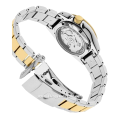 SEIKO 5 SPORT SRPE60K1 Silver Gold Dial Black Automatic Stainless Steel