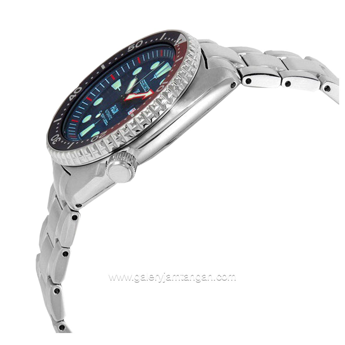 SEIKO PROSPEX Turtle Pepsi SRPE99K1 Silver Dial Blue Automatic Diver