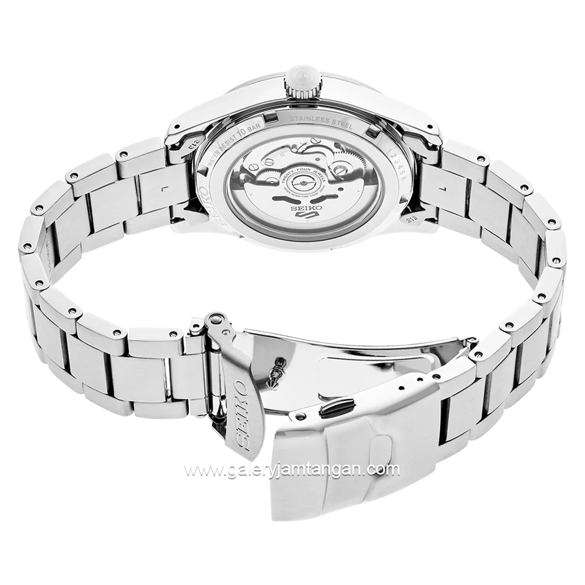 SEIKO 5 SPORT SRPG29K1 Automatic Silver Dial Blue Stainless Steel