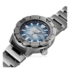 SEIKO PROSPEX Sea Monster SRPG57K1 Silver Dial Blue Stainless Steel