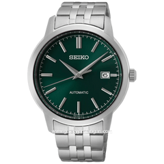 SEIKO Classic SRPH89K1 Discover More Green Dial Stainless Steel Strap