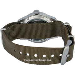 SEIKO 5 SPORT SRPJ85K1 Automatic Army Silver Nylon Strap