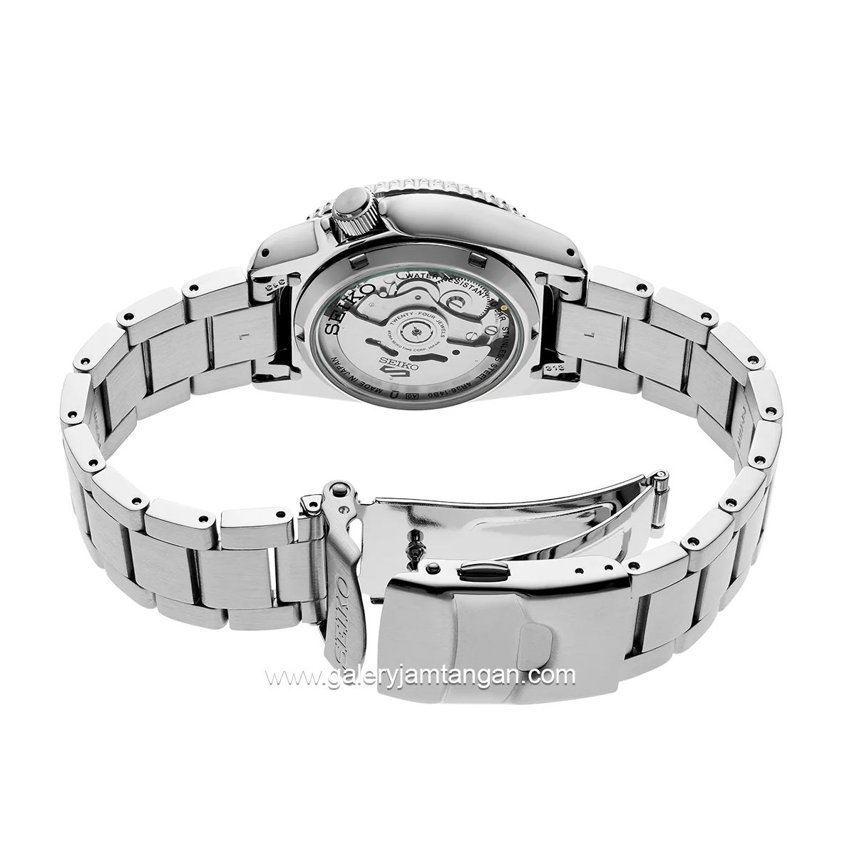 SEIKO 5 SPORT SRPK31K1 Silver Dial Cream Stainless Steel