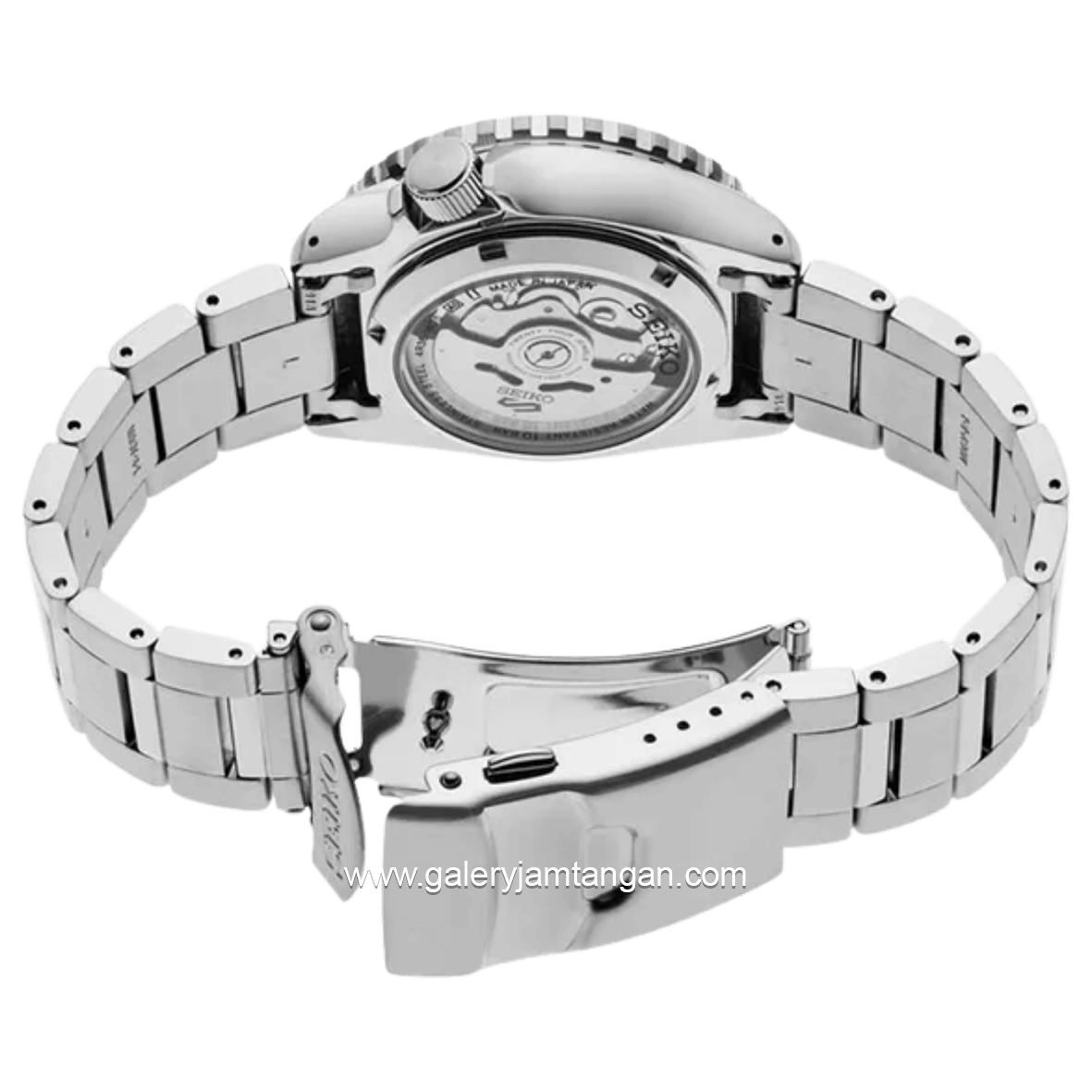 SEIKO Prospex SRPJ35K1 Tropical Lagoon Special Edition Turtle Black Dial Stainless Steel Strap