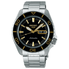 SEIKO 5 Sports SRPK99K1 SKX SNZH5 Blacktone Redux Men Stainless Steel Strap