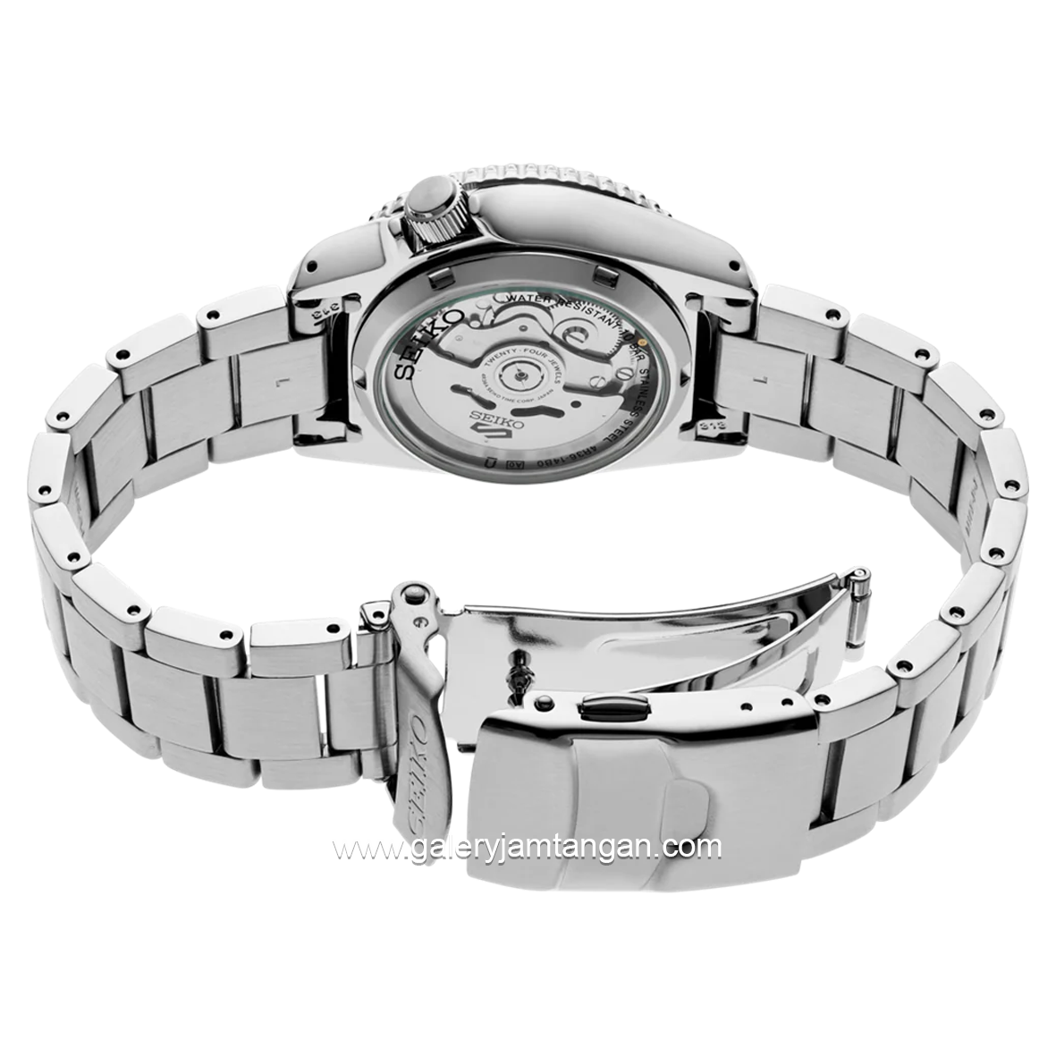 SEIKO 5 SPORT SRPL77K1 Automatic Silver Dial Blue Stainless Steel