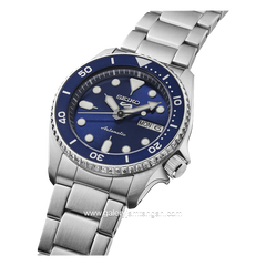 SEIKO 5 SPORT SRPL77K1 Automatic Silver Dial Blue Stainless Steel