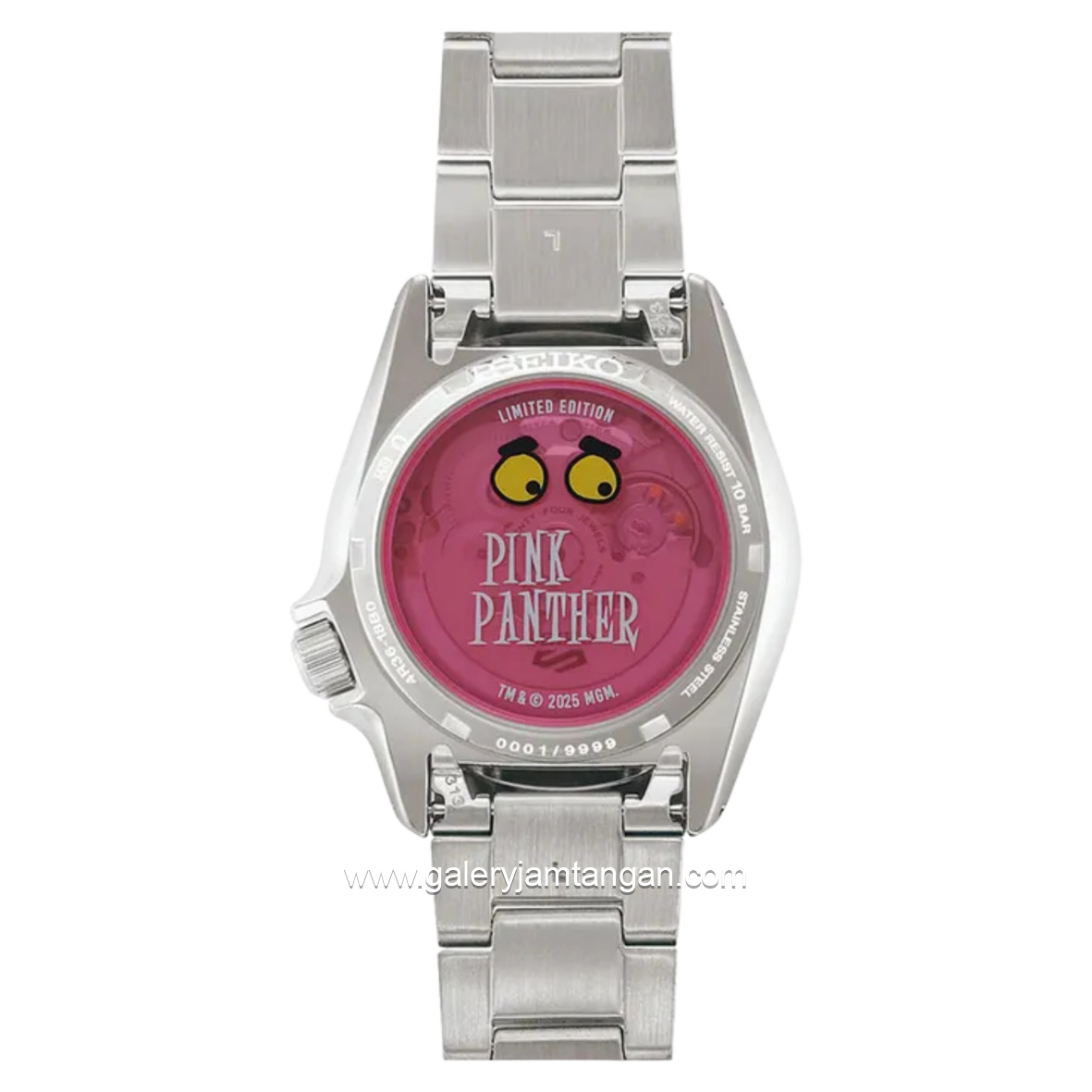 SEIKO SRPM07K1 Pink Panther Limited Edition Extra Strap