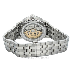 SEIKO PRESAGE SSA347J1 Cocktail Time Blue Moon Automatic Silver Dial Blue Stainless Steel
