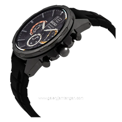 SEIKO NEO SPORT SSB349P1 Chronograph Black Rubber Strap