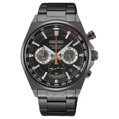 SEIKO SSB399P1 Chronograph Black Stainless Steel Mens Watch