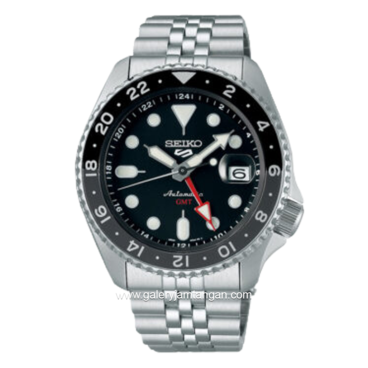 SEIKO 5 SPORT SSK001K1 Automatic Silver Dial Black Stainless Steel