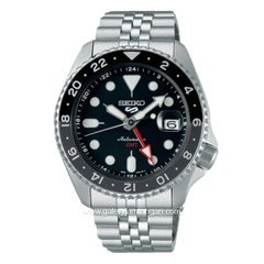 SEIKO 5 SPORT SSK001K1 Automatic Silver Dial Black Stainless Steel