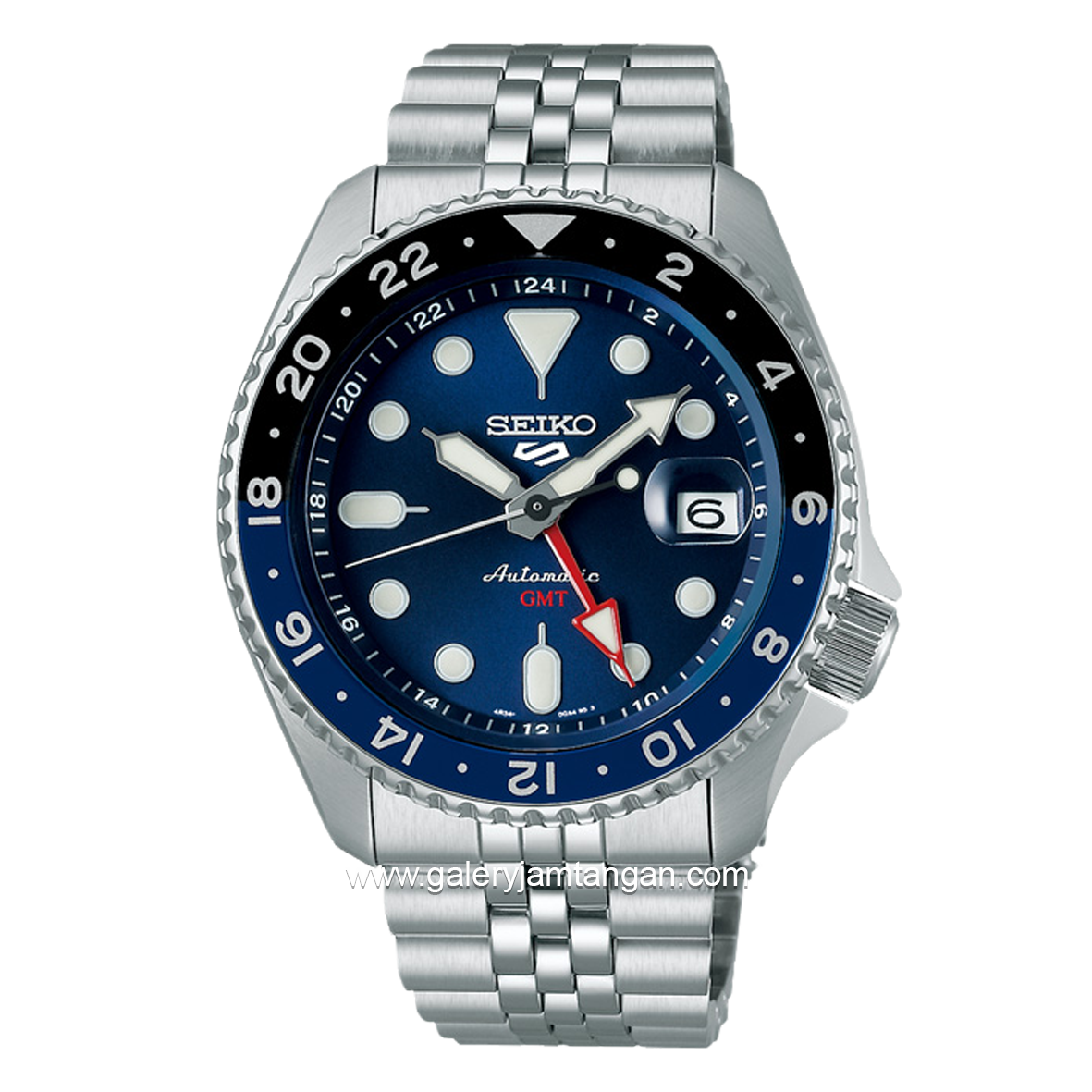 SEIKO 5 SPORT SSK003K1 Automatic Silver Dial Black Stainless Steel