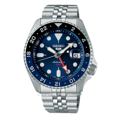 SEIKO 5 SPORT SSK003K1 Automatic Silver Dial Black Stainless Steel
