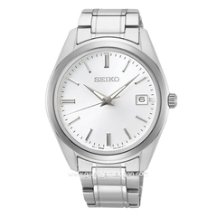 SEIKO CLASSIC SUR307P1 Silver Dial White Stainless Steel