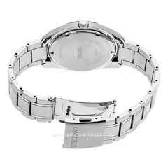 SEIKO CLASSIC SUR307P1 Silver Dial White Stainless Steel