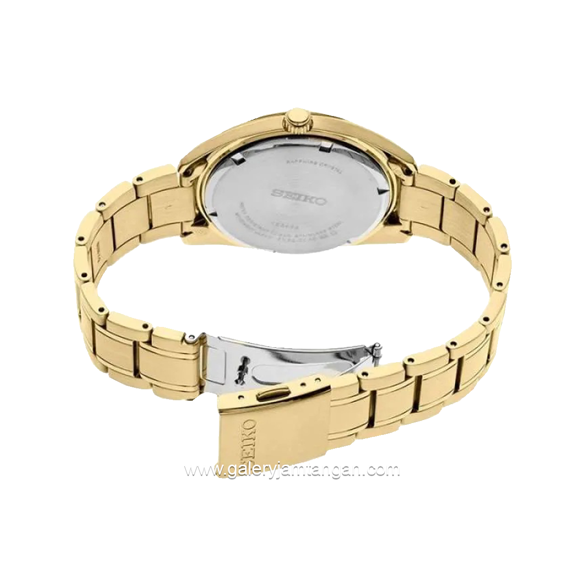 SEIKO SUR314P1 Gold Dial White Stainless Steel