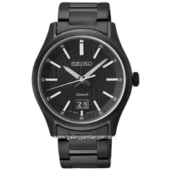 SEIKO Classic SUR515P1 Discover More Black Dial Black Stainless Steel Strap