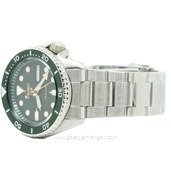 SEIKO 5 SPORT SRPD63K1 Silver Dial Green Automatic Stainless Steel