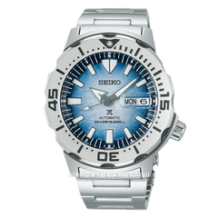 SEIKO PROSPEX Sea Monster SRPG57K1 Silver Dial Blue Stainless Steel