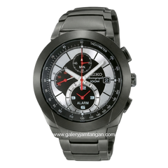 SEIKO SNAB35P1 Chronograph Black Stainless Steel Strap