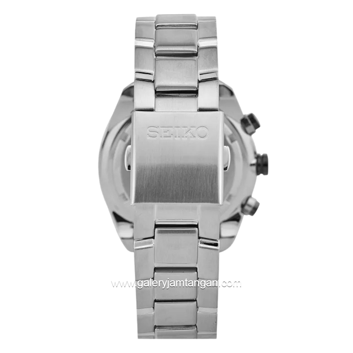 SEIKO SNDD33P1 Chronograph Silver Dial White Stainless Steel Strap