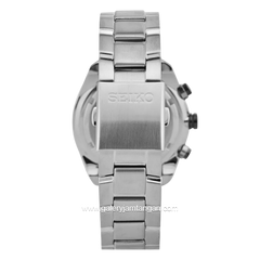 SEIKO SNDD33P1 Chronograph Silver Dial White Stainless Steel Strap